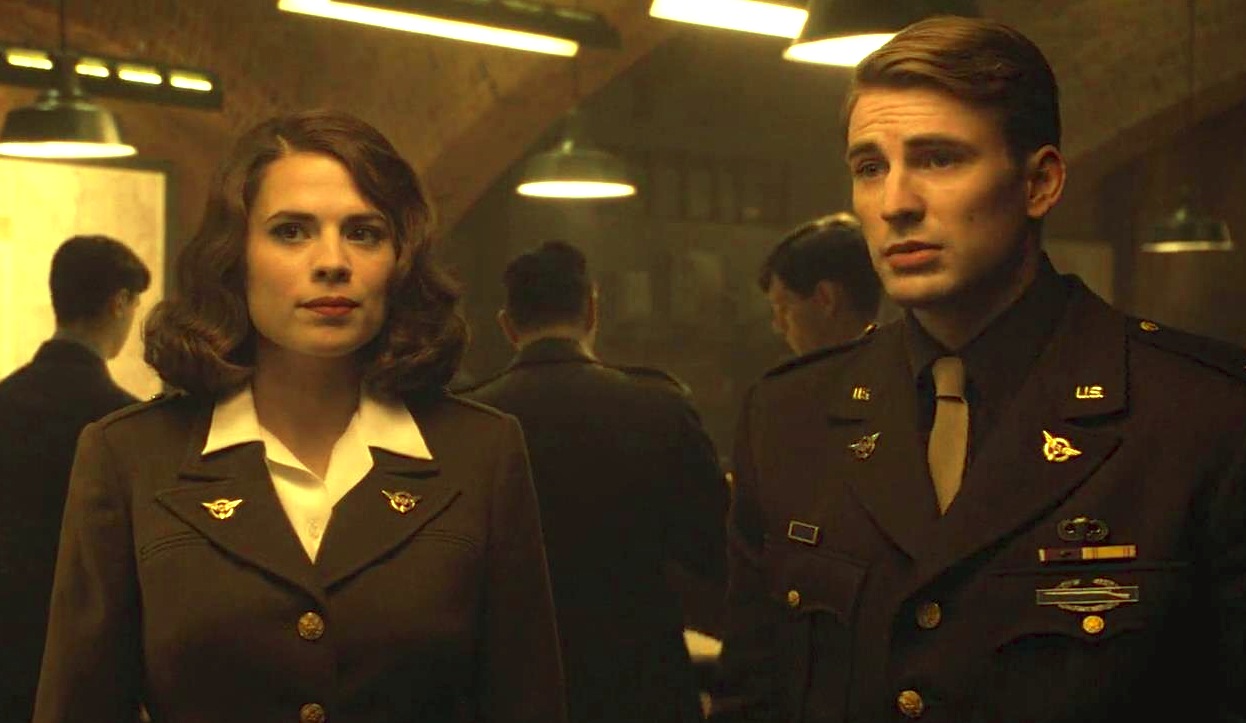 Image result for captain america peggy and steve